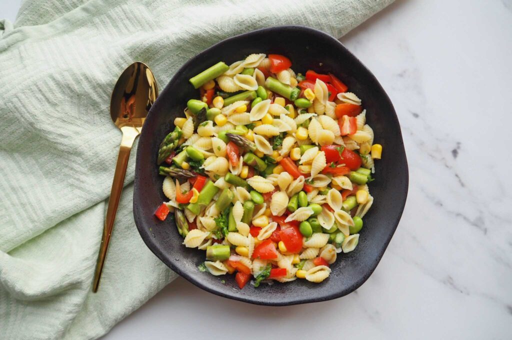 Glutenfri pastasalat som også er god dag efter2