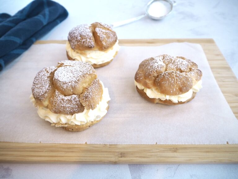 Glutenfri fastelavnsboller med vandbakkelser