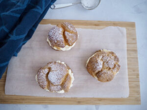 Glutenfri fastelavnsboller med vandbakkelser