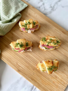 Glutenfri fyldte croissant