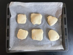 Fastelavnsbolle af glutenfri wienerdej