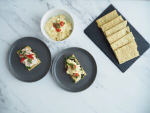 Grønne glutenfri frokostklappere