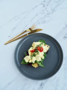 Grønne glutenfri frokostklappere