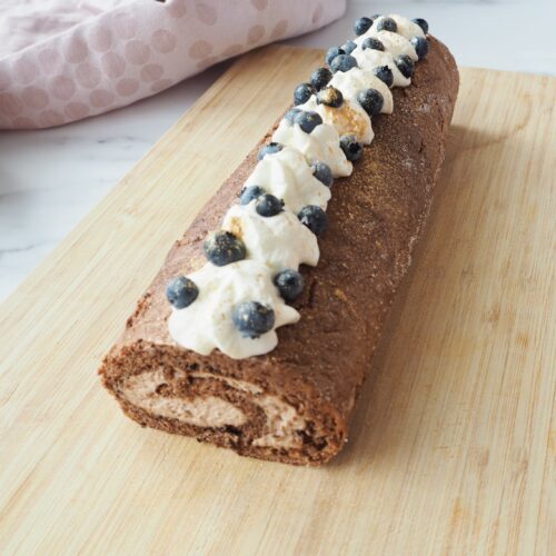 Glutenfri chokoladeroulade