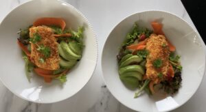 glutenfri crispy chicken I airfryer