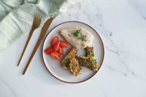 Kylling med broccoli-bites