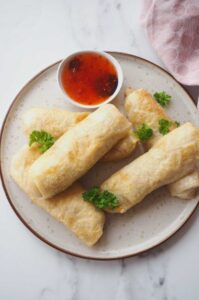 glutenfri hjemmelavet forårsruller