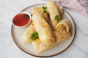 glutenfri hjemmelavet forårsruller