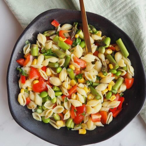 Glutenfri pastasalat som også er god dag efter3