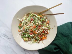 Glutenfree crispy Rice Salad