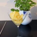 Protein mango sorbet