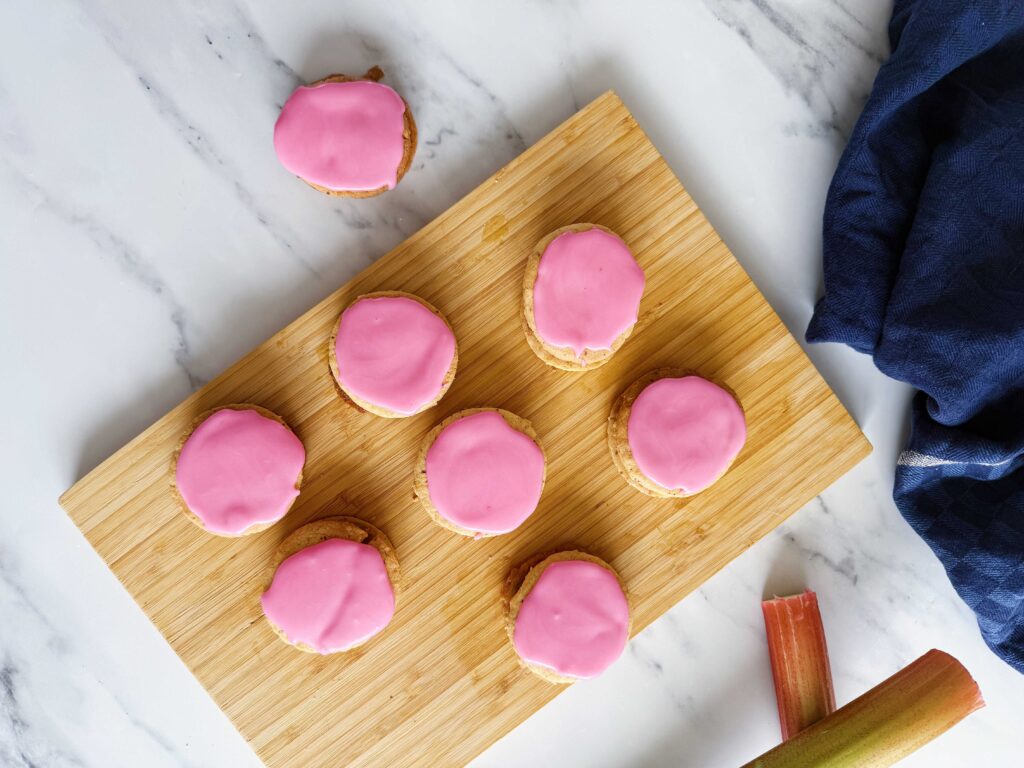 Glutenfri rabarbersnitter