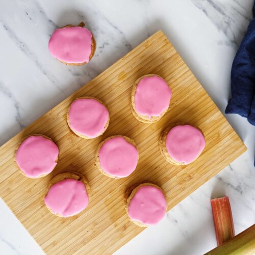 Glutenfri rabarbersnitter