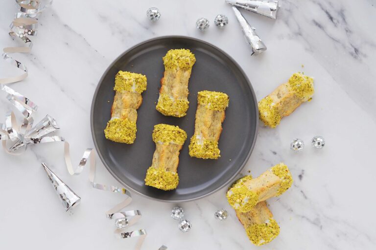 Glutenfri kransekage med pistacie